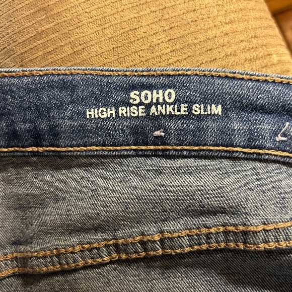 Nicole Miller SOHO High Rise Ankle Slim Jeans Sz 8 - Picture 3 of 11